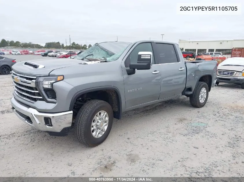 2024 Chevrolet Silverado 2500Hd 4Wd Standard Bed Ltz VIN: 2GC1YPEY5R1105705 Lot: 40763950