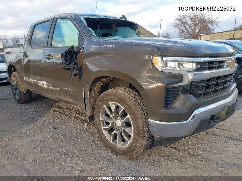 2024 Chevrolet Silverado 1500 4Wd Short Bed Lt With 2Fl VIN: 1GCPDKEK6RZ225072 Lot: 40796442