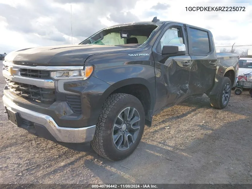 2024 Chevrolet Silverado 1500 4Wd Short Bed Lt With 2Fl VIN: 1GCPDKEK6RZ225072 Lot: 40796442