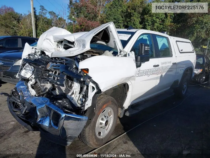 2024 Chevrolet Silverado 2500Hd 4Wd Standard Bed Work Truck VIN: 1GC1YLE70RF225176 Lot: 40859696