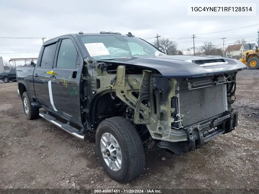 2024 Chevrolet Silverado 2500Hd 4Wd Standard Bed Lt VIN: 1GC4YNE71RF128514 Lot: 40887451