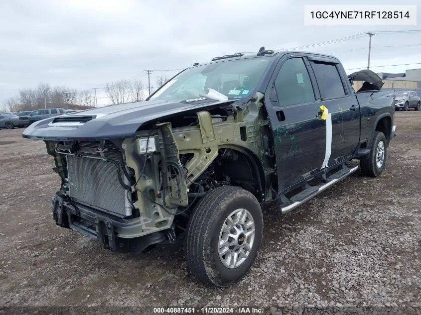 2024 Chevrolet Silverado 2500Hd 4Wd Standard Bed Lt VIN: 1GC4YNE71RF128514 Lot: 40887451