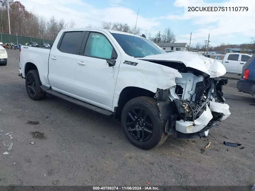 2025 Chevrolet Silverado 1500 4Wd Short Bed Rst VIN: 2GCUKEED7S1110779 Lot: 40789374