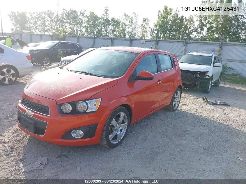 2012 Chevrolet Sonic VIN: 1G1JC6EHXC4125431 Lot: 12080209