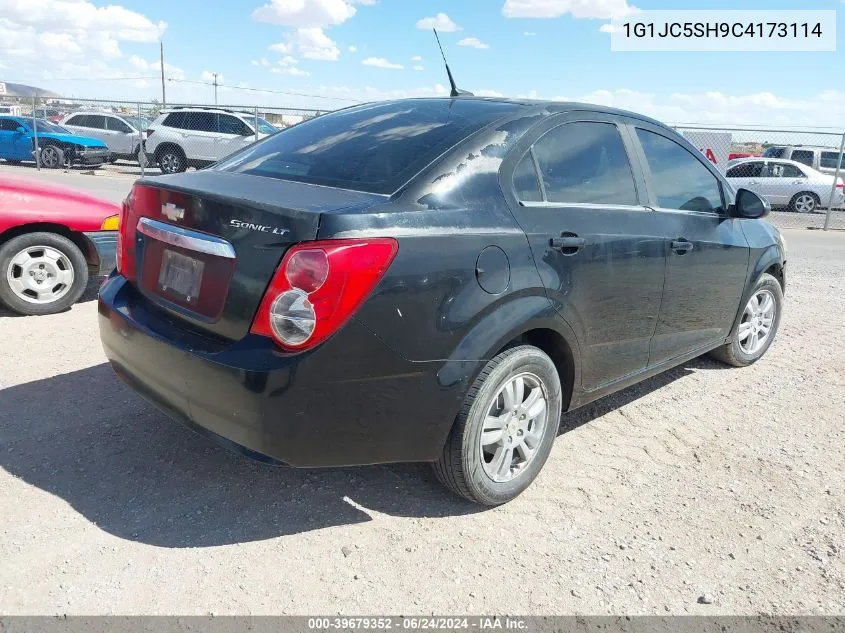 2012 Chevrolet Sonic 2Lt VIN: 1G1JC5SH9C4173114 Lot: 39679352