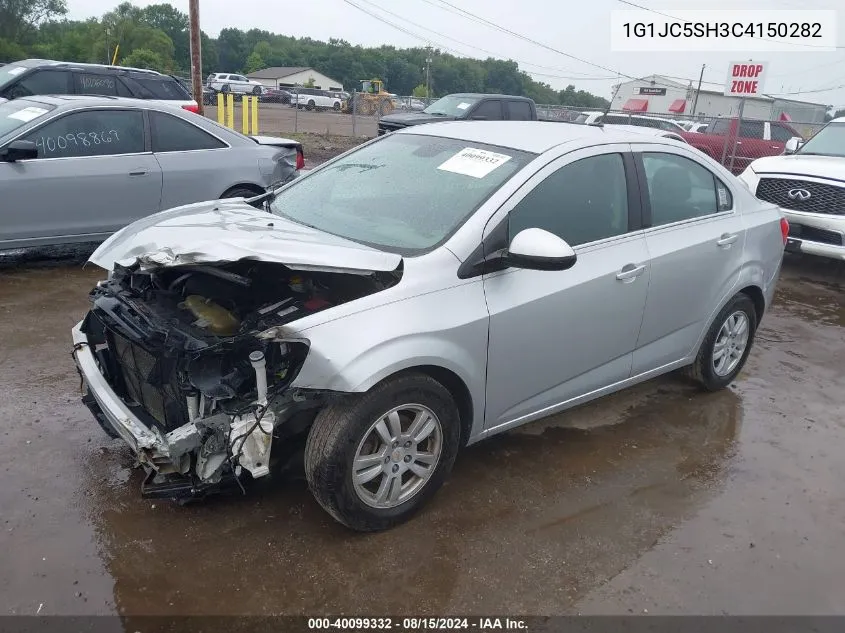 1G1JC5SH3C4150282 2012 Chevrolet Sonic 2Lt