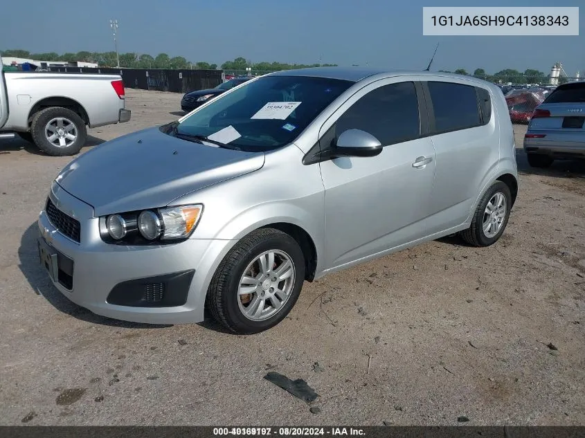 2012 Chevrolet Sonic 2Ls VIN: 1G1JA6SH9C4138343 Lot: 40169197