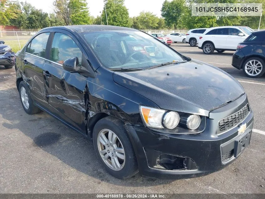 1G1JC5SH5C4168945 2012 Chevrolet Sonic 2Lt