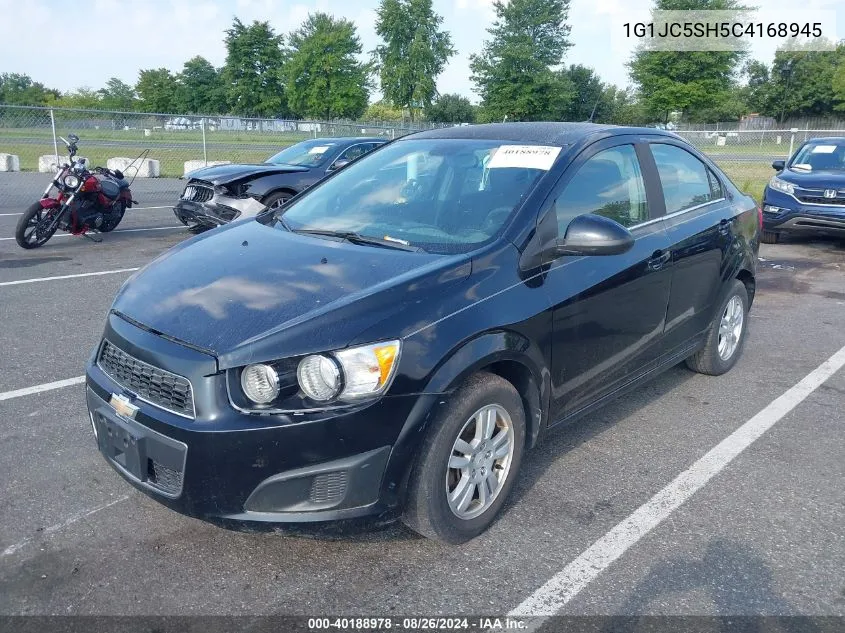 1G1JC5SH5C4168945 2012 Chevrolet Sonic 2Lt