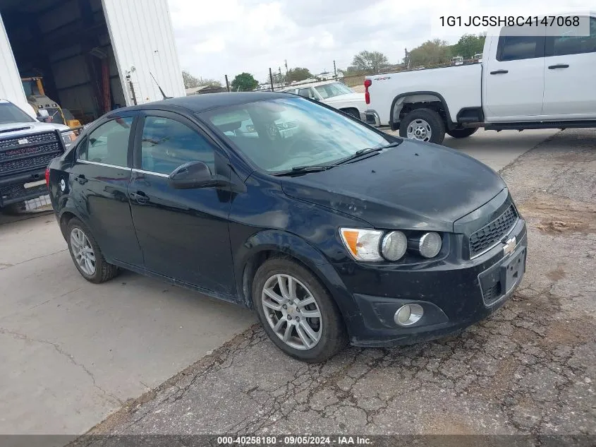 2012 Chevrolet Sonic 2Lt VIN: 1G1JC5SH8C4147068 Lot: 40258180