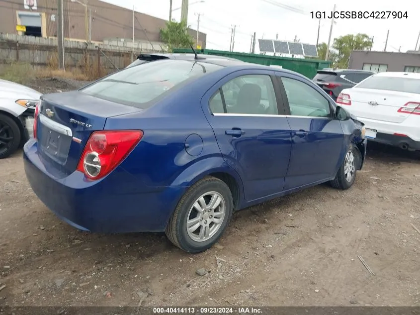 1G1JC5SB8C4227904 2012 Chevrolet Sonic 2Lt