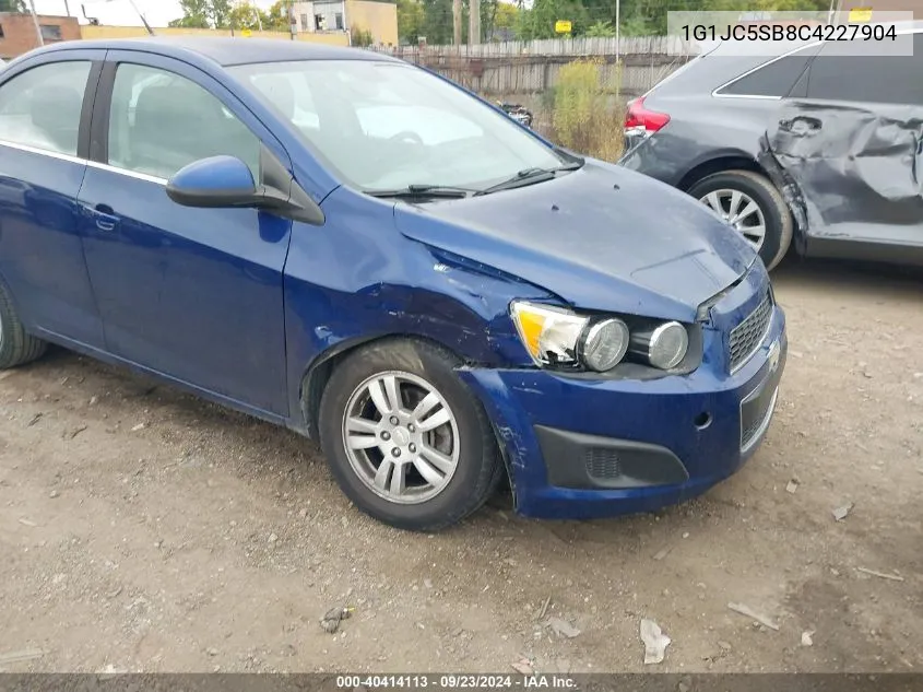 1G1JC5SB8C4227904 2012 Chevrolet Sonic 2Lt