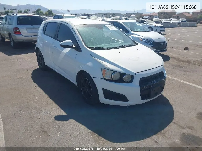 1G1JA6SH5C4115660 2012 Chevrolet Sonic 2Ls