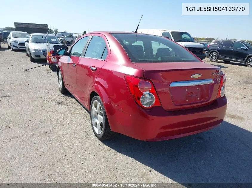 1G1JE5SH5C4133770 2012 Chevrolet Sonic 2Lz