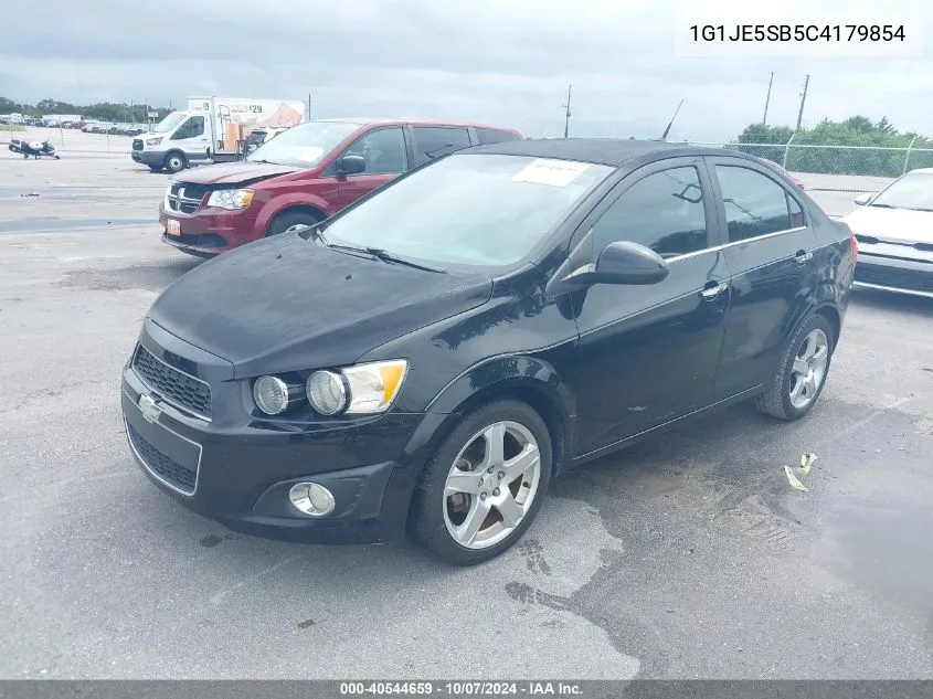 2012 Chevrolet Sonic 2Lz VIN: 1G1JE5SB5C4179854 Lot: 40544659