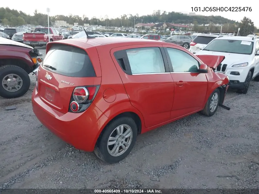 1G1JC6SH0C4225476 2012 Chevrolet Sonic 2Lt