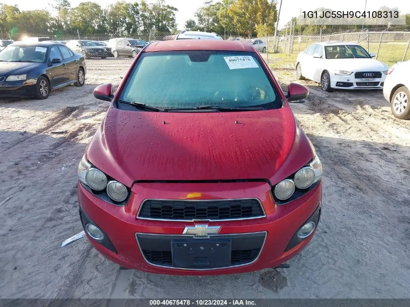 2012 Chevrolet Sonic 2Lt VIN: 1G1JC5SH9C4108313 Lot: 40675478