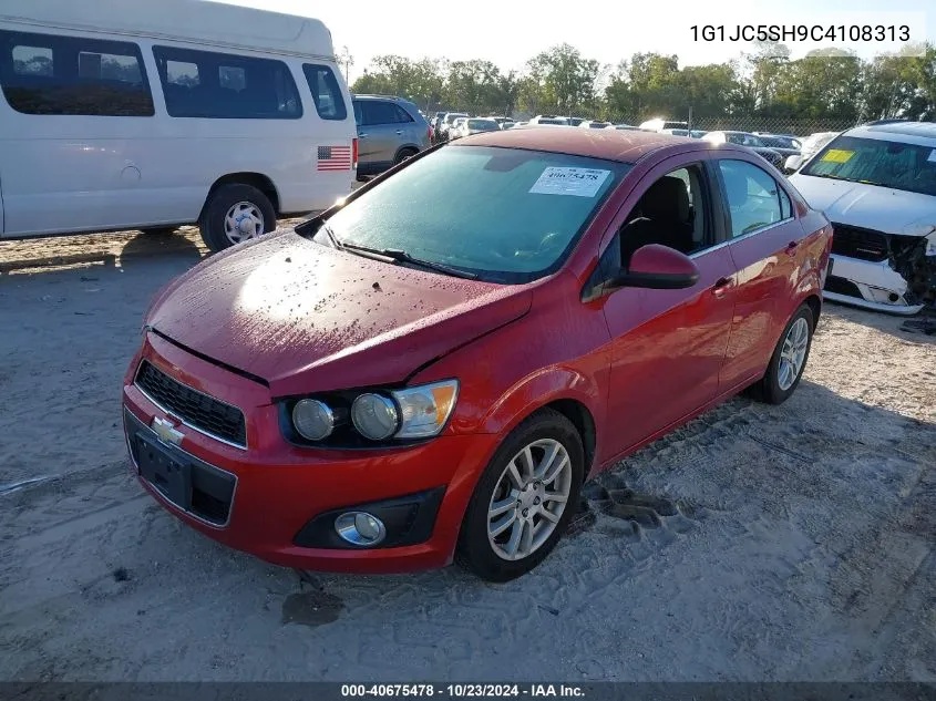 2012 Chevrolet Sonic 2Lt VIN: 1G1JC5SH9C4108313 Lot: 40675478