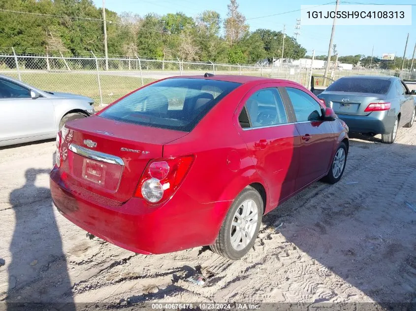 2012 Chevrolet Sonic 2Lt VIN: 1G1JC5SH9C4108313 Lot: 40675478