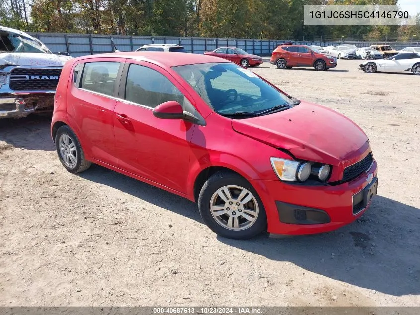 2012 Chevrolet Sonic 2Lt VIN: 1G1JC6SH5C4146790 Lot: 40687613