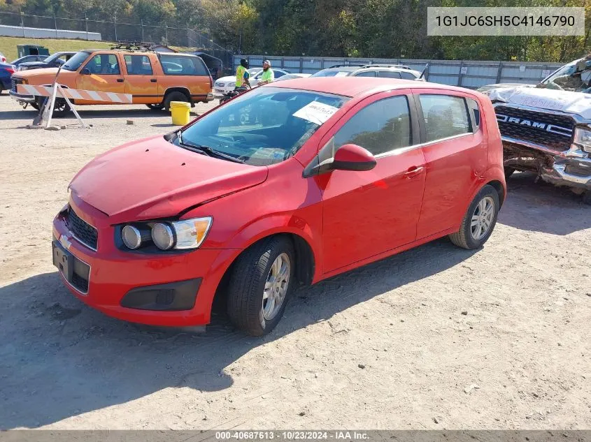 1G1JC6SH5C4146790 2012 Chevrolet Sonic 2Lt