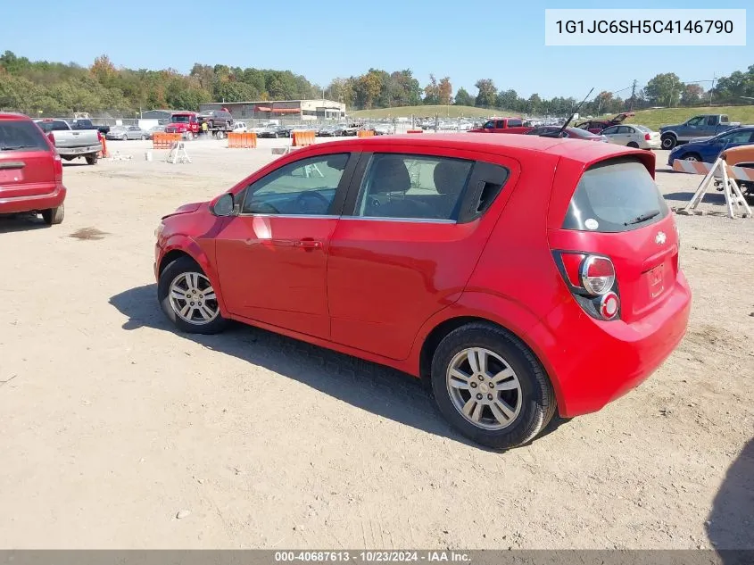 1G1JC6SH5C4146790 2012 Chevrolet Sonic 2Lt