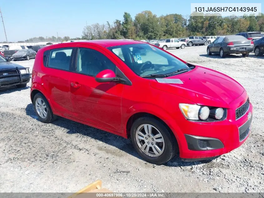 2012 Chevrolet Sonic 2Ls VIN: 1G1JA6SH7C4143945 Lot: 40697986