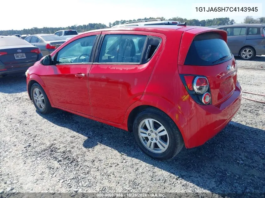 1G1JA6SH7C4143945 2012 Chevrolet Sonic 2Ls