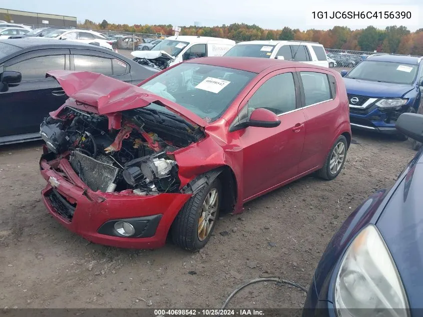 2012 Chevrolet Sonic 2Lt VIN: 1G1JC6SH6C4156390 Lot: 40698542