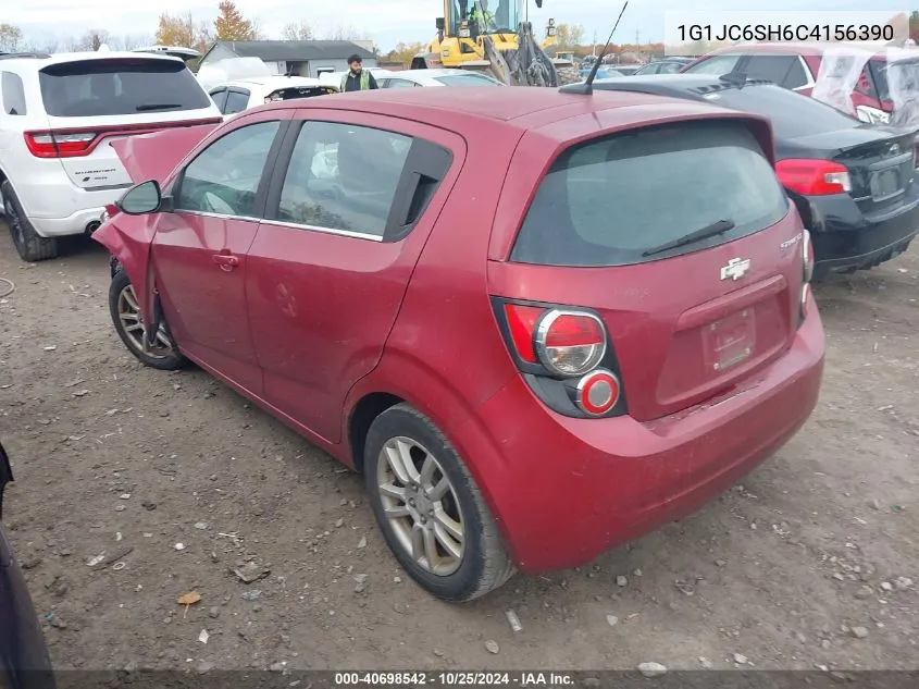 2012 Chevrolet Sonic 2Lt VIN: 1G1JC6SH6C4156390 Lot: 40698542