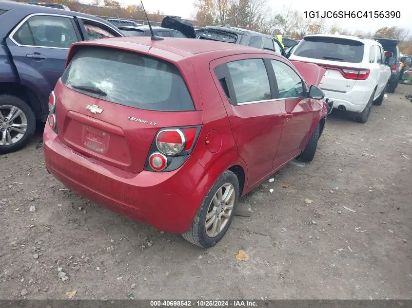 1G1JC6SH6C4156390 2012 Chevrolet Sonic 2Lt