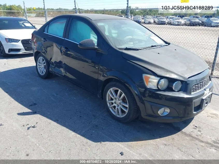 2012 Chevrolet Sonic 2Lt VIN: 1G1JC5SH9C4188289 Lot: 40704872