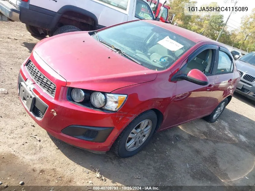 1G1JA5SH2C4115089 2012 Chevrolet Sonic 2Ls