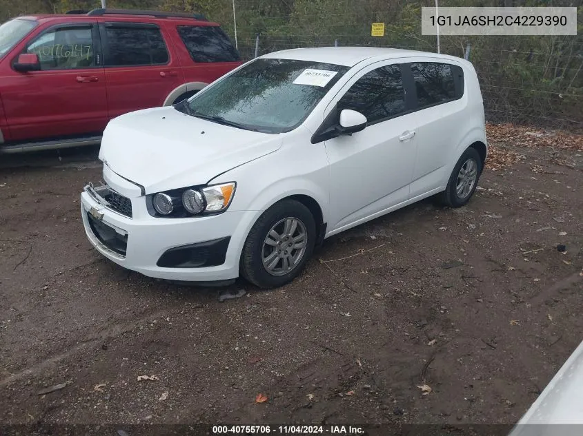 2012 Chevrolet Sonic 2Ls VIN: 1G1JA6SH2C4229390 Lot: 40755706