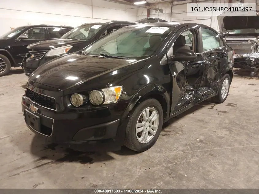 2012 Chevrolet Sonic 2Lt VIN: 1G1JC5SH8C4105497 Lot: 40817593