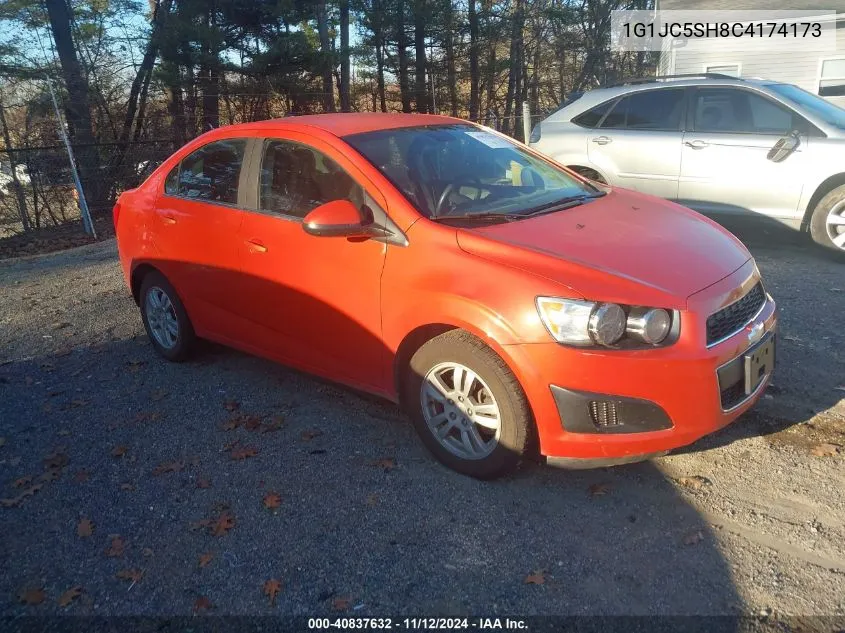 2012 Chevrolet Sonic 2Lt VIN: 1G1JC5SH8C4174173 Lot: 40837632