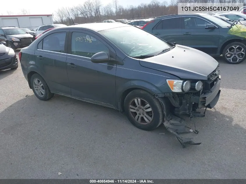 2012 Chevrolet Sonic 2Lt VIN: 1G1JC5SH5C4167049 Lot: 40854946