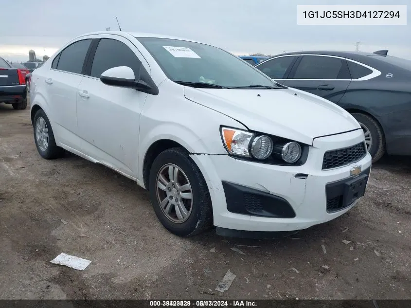 2013 Chevrolet Sonic Lt Auto VIN: 1G1JC5SH3D4127294 Lot: 39423829