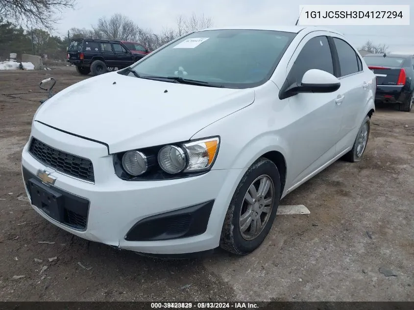 1G1JC5SH3D4127294 2013 Chevrolet Sonic Lt Auto