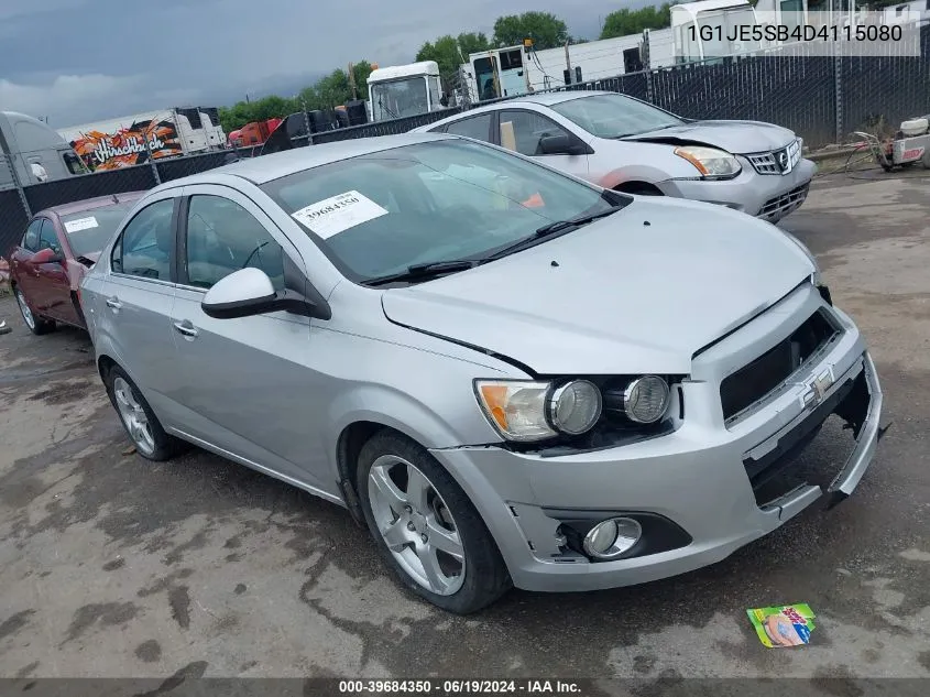 1G1JE5SB4D4115080 2013 Chevrolet Sonic Ltz