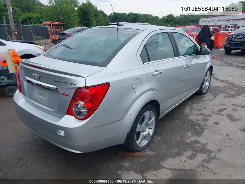 1G1JE5SB4D4115080 2013 Chevrolet Sonic Ltz