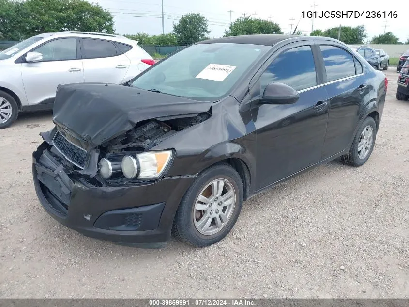 1G1JC5SH7D4236146 2013 Chevrolet Sonic Lt Auto