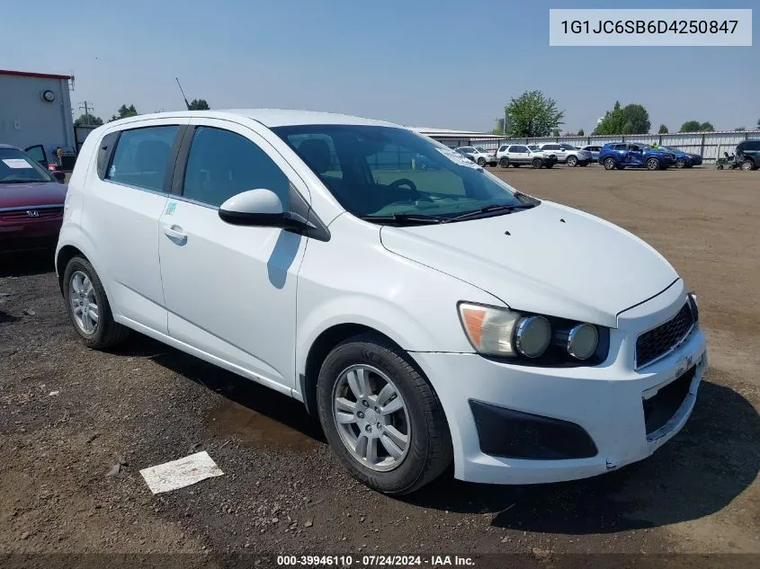 1G1JC6SB6D4250847 2013 Chevrolet Sonic Lt Auto