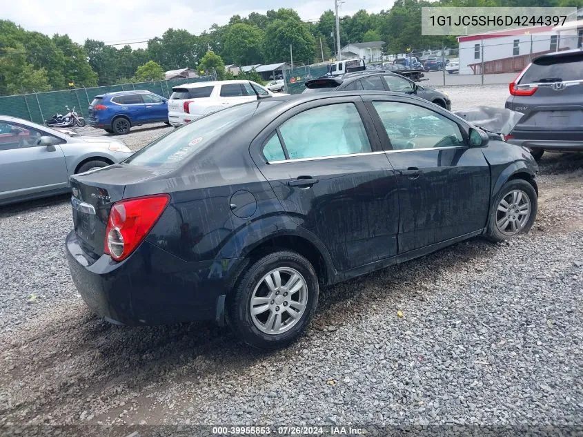 2013 Chevrolet Sonic Lt Auto VIN: 1G1JC5SH6D4244397 Lot: 39955853