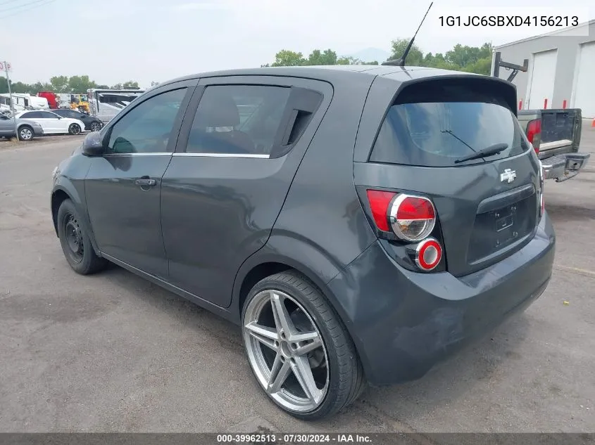 1G1JC6SBXD4156213 2013 Chevrolet Sonic Lt Auto