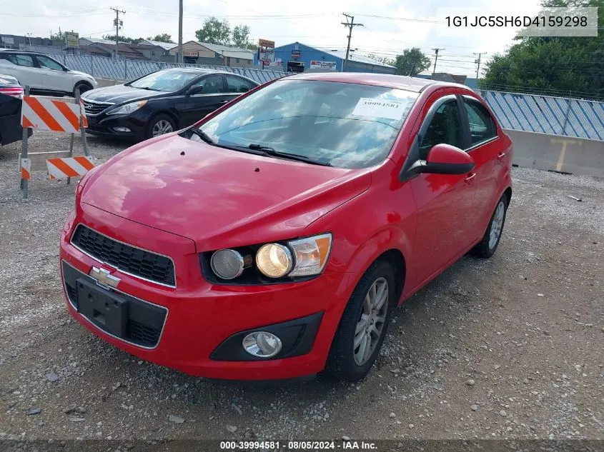 2013 Chevrolet Sonic Lt Auto VIN: 1G1JC5SH6D4159298 Lot: 39994581