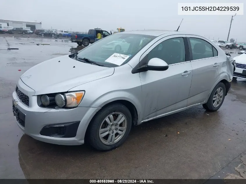 1G1JC5SH2D4229539 2013 Chevrolet Sonic Lt Auto