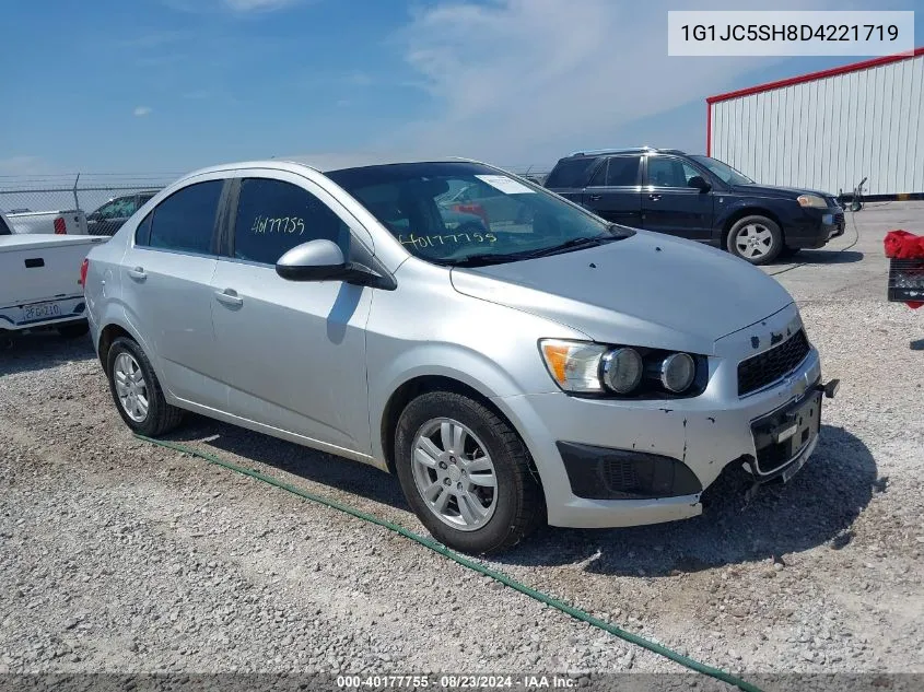 1G1JC5SH8D4221719 2013 Chevrolet Sonic Lt Auto