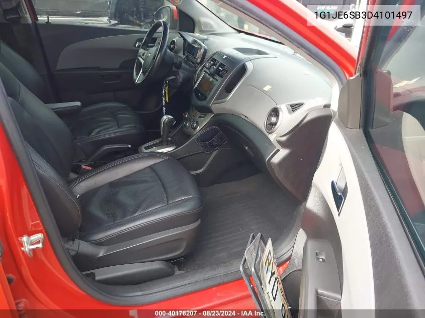 1G1JE6SB3D4101497 2013 Chevrolet Sonic Ltz Auto