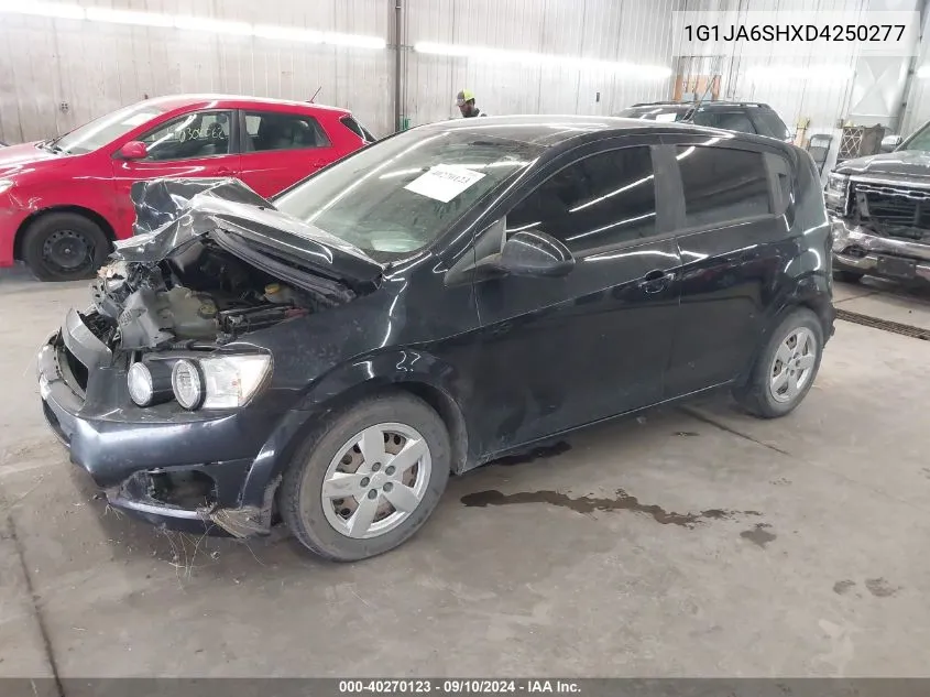 1G1JA6SHXD4250277 2013 Chevrolet Sonic Ls